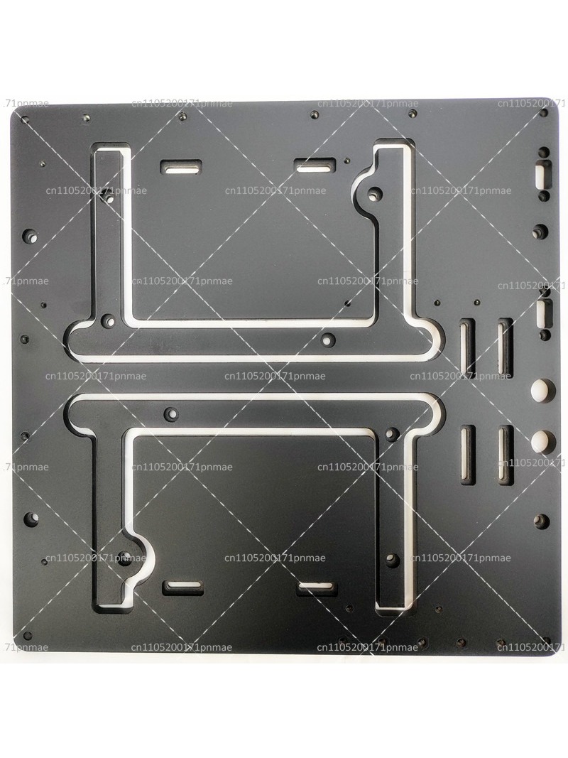 Aluminum Open Frame Test Bench Water Cooling - Open-Frame Aluminium-Computergehäuse, MATX Wasserkühlungs-Testbank-Chassis für PC-Hardware