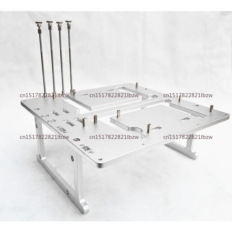 Aluminum Open Frame Test Bench Water Cooling - Offenes Aluminium-Computergehäuse, Motherboard-Wasserkühlungs-Testbank-Chassis für Hardware