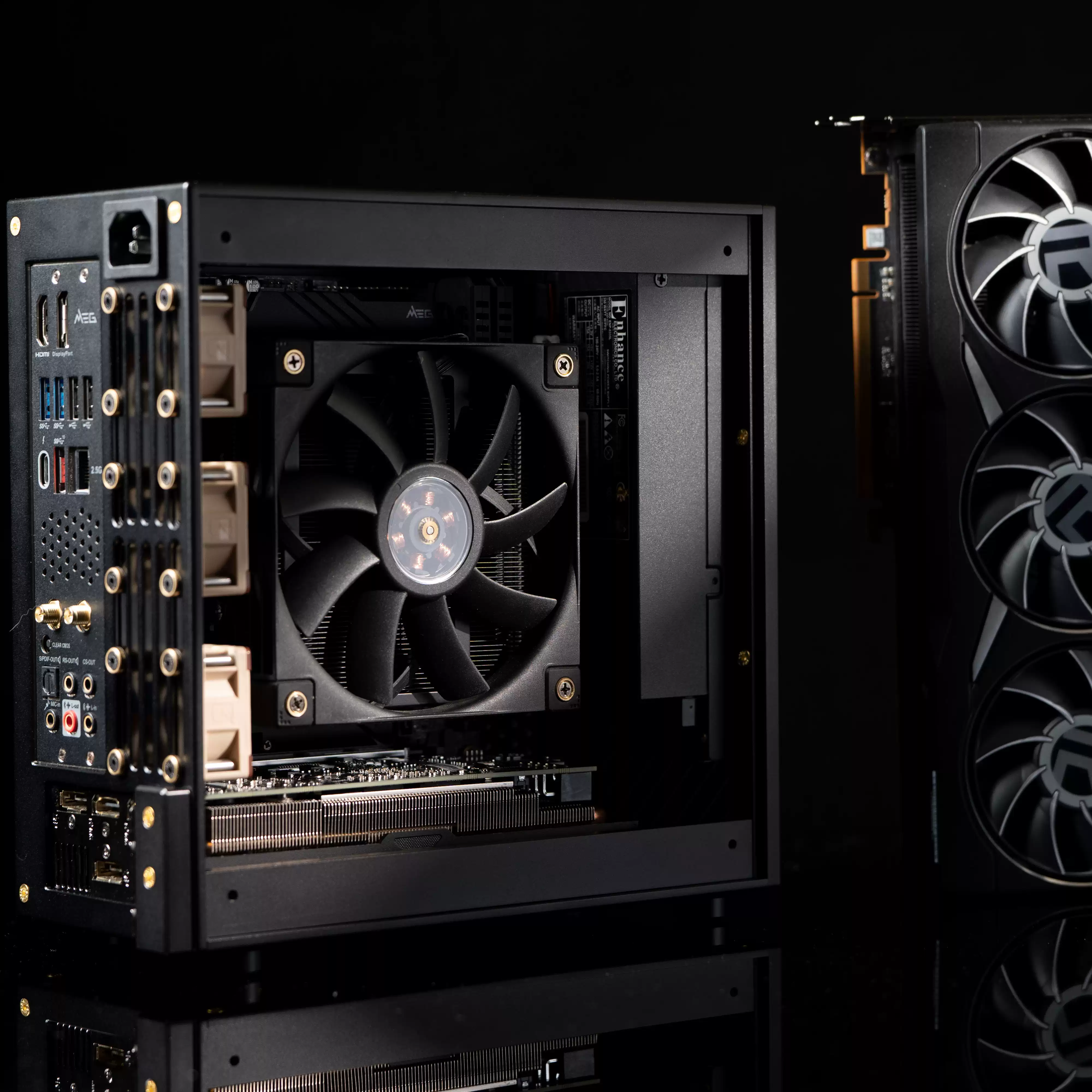 Sff Mini Itx Cnc Aluminum Chassis - LP P6 ITX-Gehäuse Aluminium CNC Mini-PC-Chassis