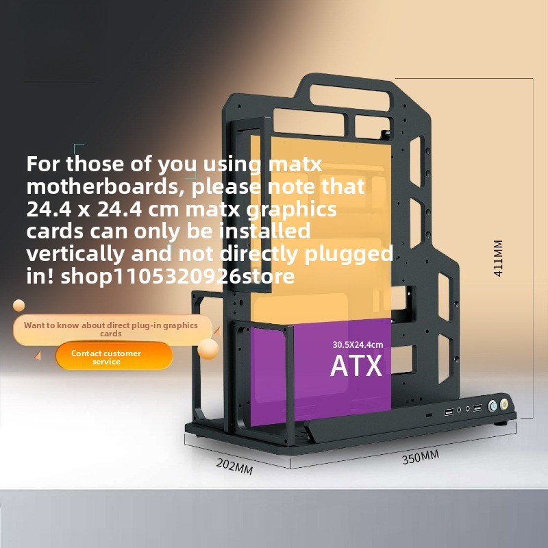 Offenes Rahmengehäuse, Alumini – Aluminum Open Frame Test Bench Water Cooling Bewertung und Preis