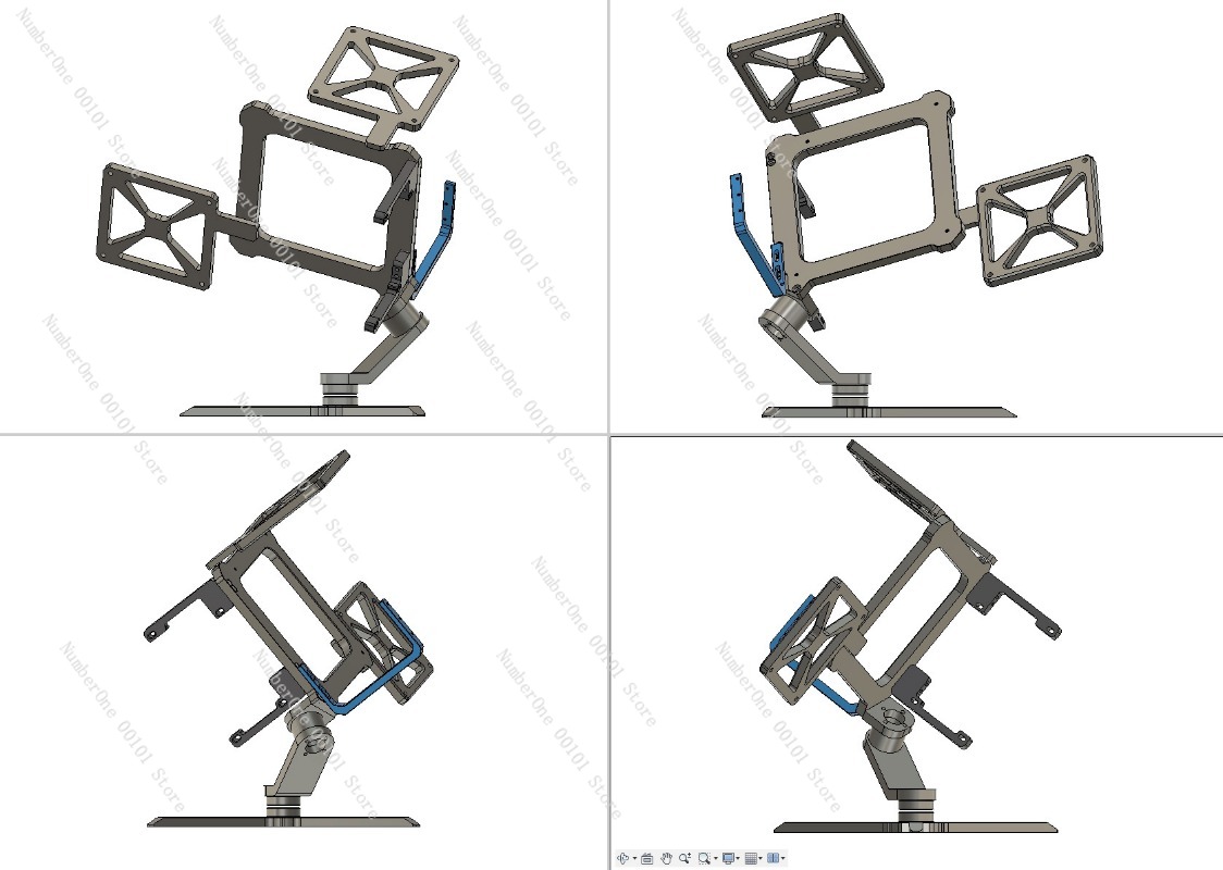 B30 Drehbares Gimbal Open ITX  – Aluminum Open Frame Test Bench Water Cooling Bewertung und Preis
