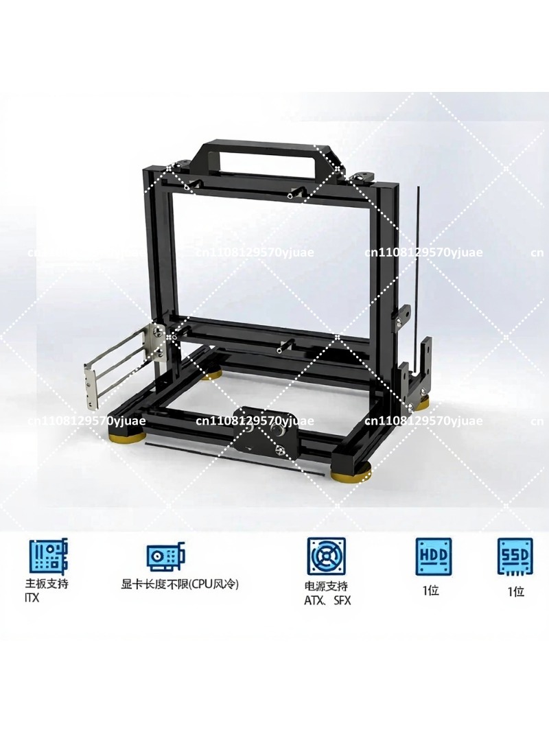 Aluminium-PC-Testbank-Rahmen f – Aluminum Open Frame Test Bench Water Cooling Bewertung und Preis
