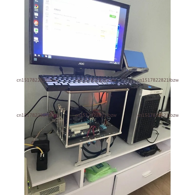 Offenes Aluminium-Computergehä – Aluminum Open Frame Test Bench Water Cooling Bewertung und Preis