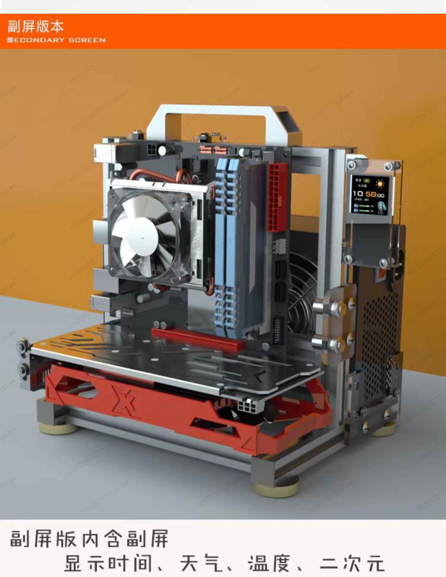 Tragbarer Voll-Aluminium Open- – Aluminum Open Frame Test Bench Water Cooling Bewertung und Preis