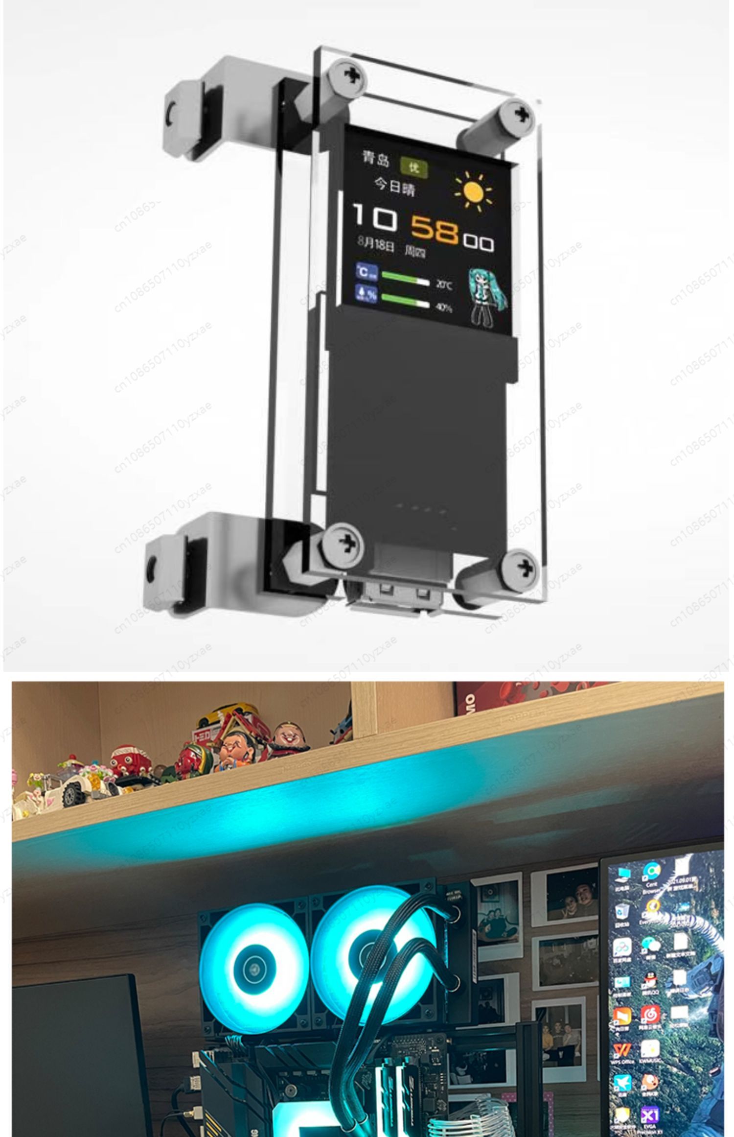 Tragbarer Voll-Aluminium Open- – Aluminum Open Frame Test Bench Water Cooling Bewertung und Preis